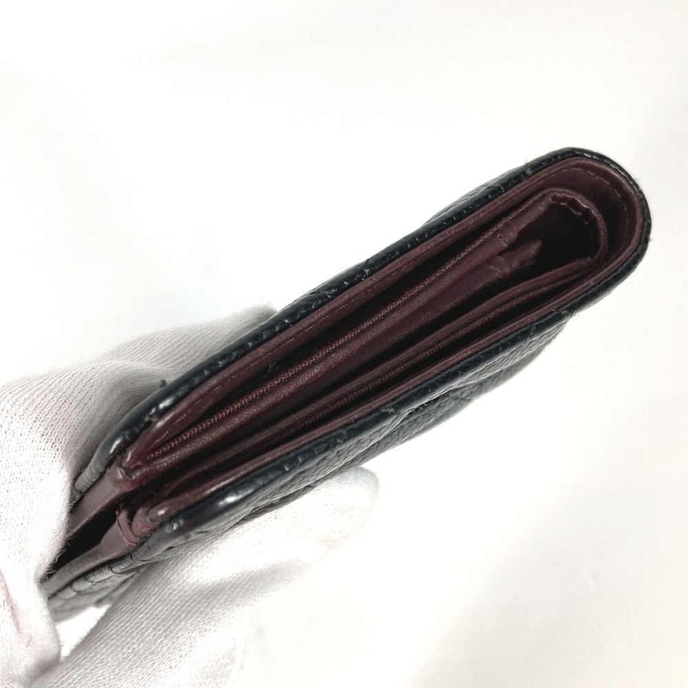 CHANEL Authentic Black Caviar Leather Logo Wallet - Picture 13 of 16